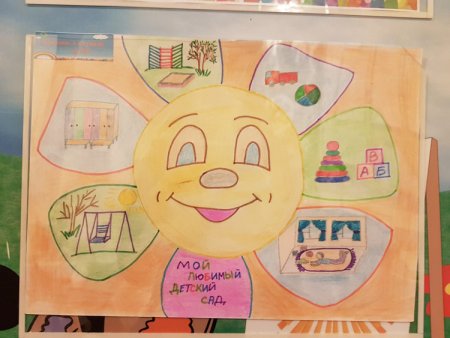 Рисование на тему мой любимый детский сад