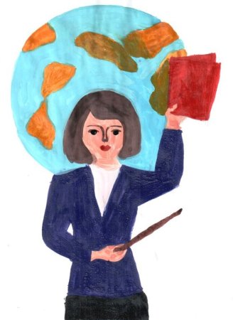Рисунок учителю на день учителя