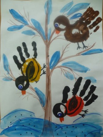 Рисование птиц 1 класс