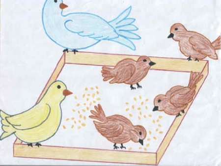 Весенняя аппликация