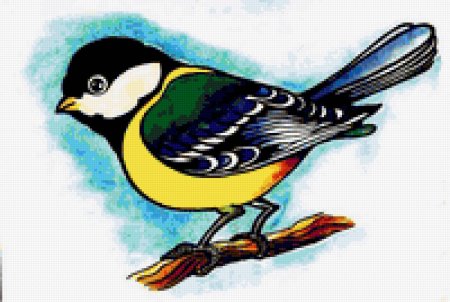 Птичка невеличка рисование