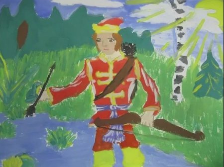 Иван Царевич рисунок