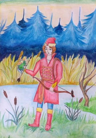 Иван Царевич на рисование