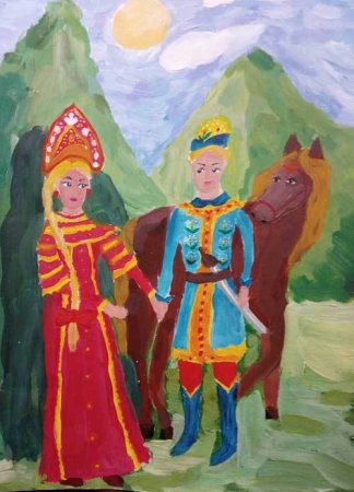 Иван Царевич раскраска для детей