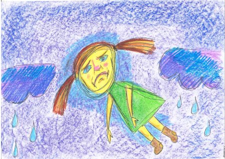 Детский рисунок настроение