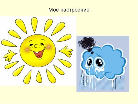 Рисунок на тему моё настроение