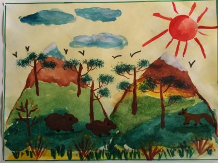 Башкортостан рисунки детей