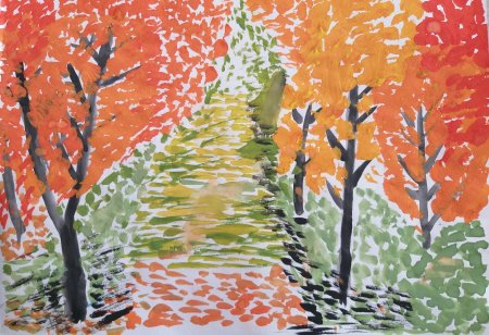 Осенние рисунки