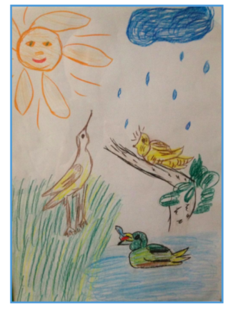 Рисунки по произведениям Бианки