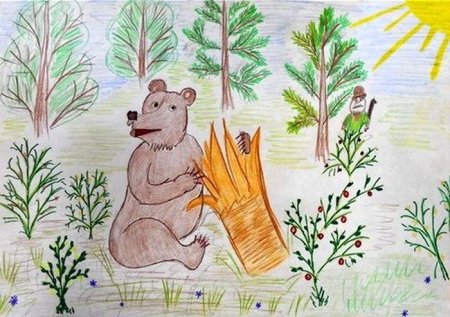 Приключения муравьишки рисунок