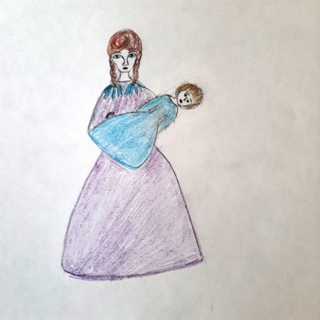 Рисунок к пьесе болезнь куклы Чайковский