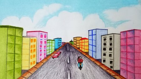 Рисование моя улица