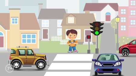 Раскраска машинки на дороге