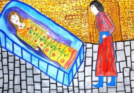 Спящая красавица рисунок для детей