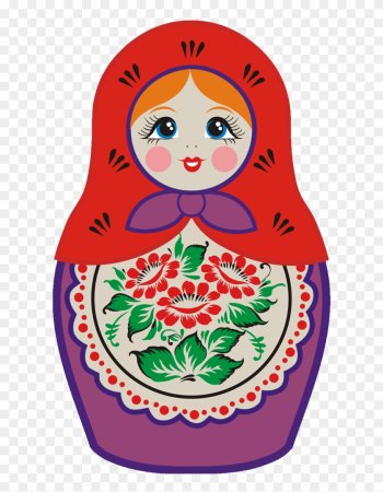 Матрешки для вырезания