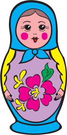 Матрешка рисунок