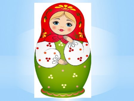 Матрешка рисунок