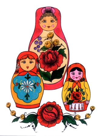 Кукла Матрешка