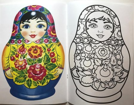 Матрешка Урало Сибирская роспись