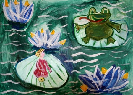 Рисунки по сказкам Андерсена