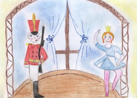 Рисунок к сказке Гадкий утенок