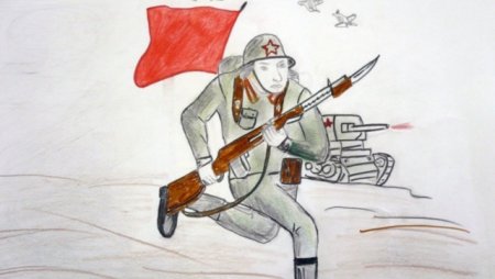 Рисунок солдату