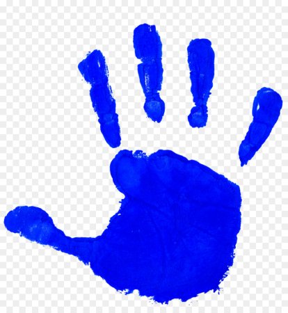 Разноцветные Отпечатки рук