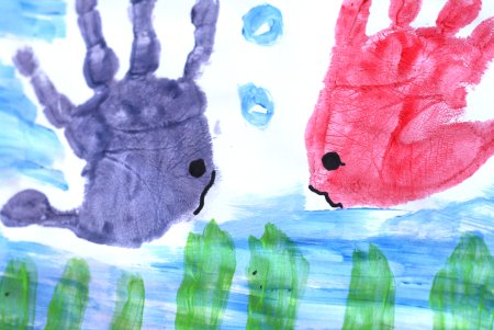 Рисование ладошками