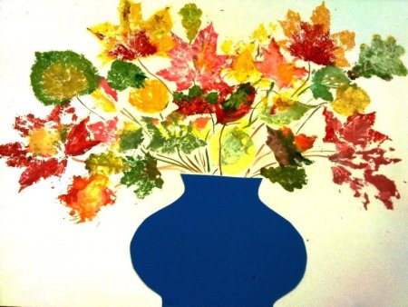 Осенний букет для детей