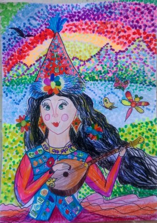 Рисунок мой Казахстан