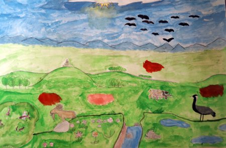 Рисунок на праздник день независимости