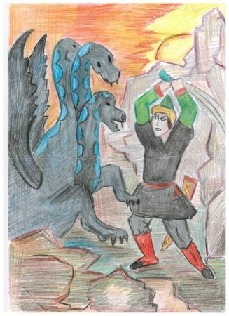 Урал батыр рисунок