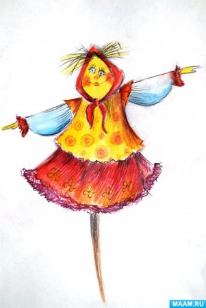 Масленица рисунок