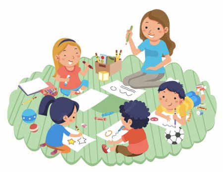 Детский сад рисунок