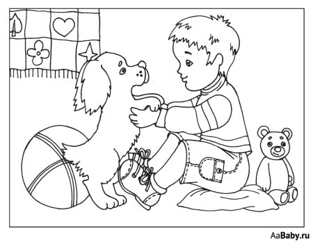 Игры для детей: раскраски