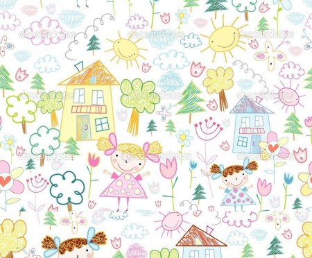 Детский узор