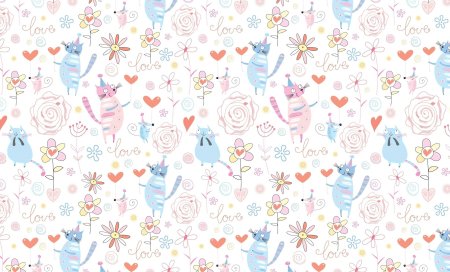 Детский паттерн бесшовный