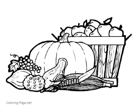 Тыква раскраска для детей