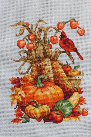 Фрукты красками для детей