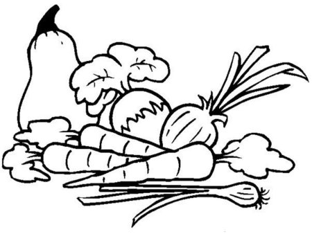 Дары осени раскраски для детей