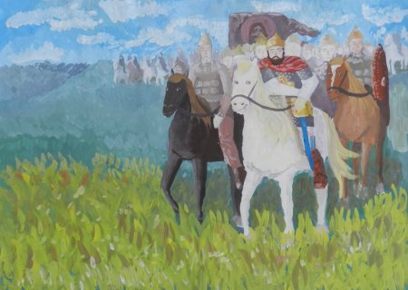 Поход Дмитрия Донского картина