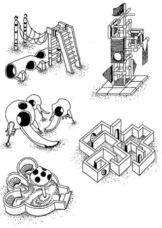 Детская площадка эскиз