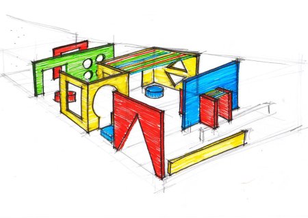 Эскиз детского сада