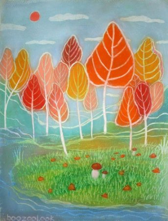 Алексей Мосман осенние пейзажи картины