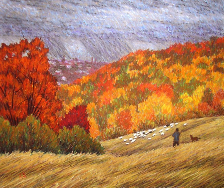 Аннет Логинова картины лиса