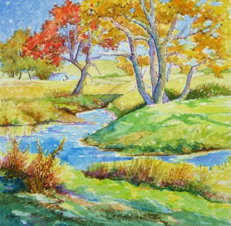 Рисование осенний букет