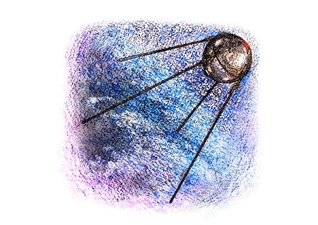 Про первый Спутник для дошкольников