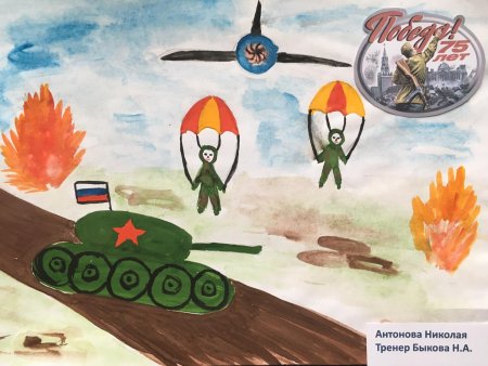 Рисунки посвященные параду памяти