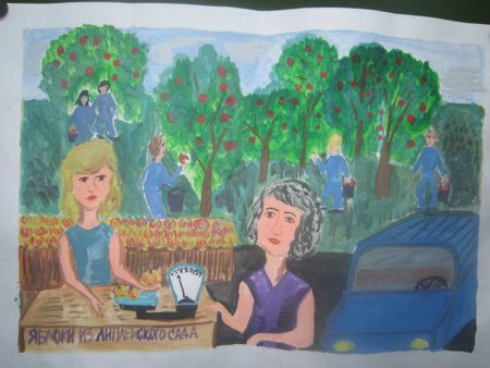 Рисунок на тему профессия кондитер