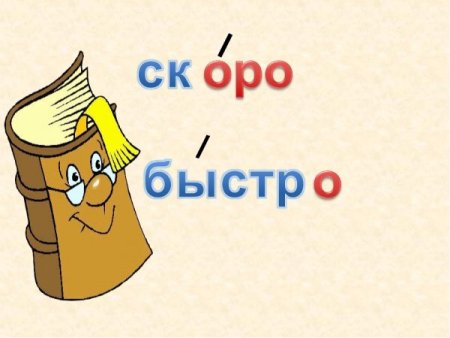 Словарное слово скоро в картинках